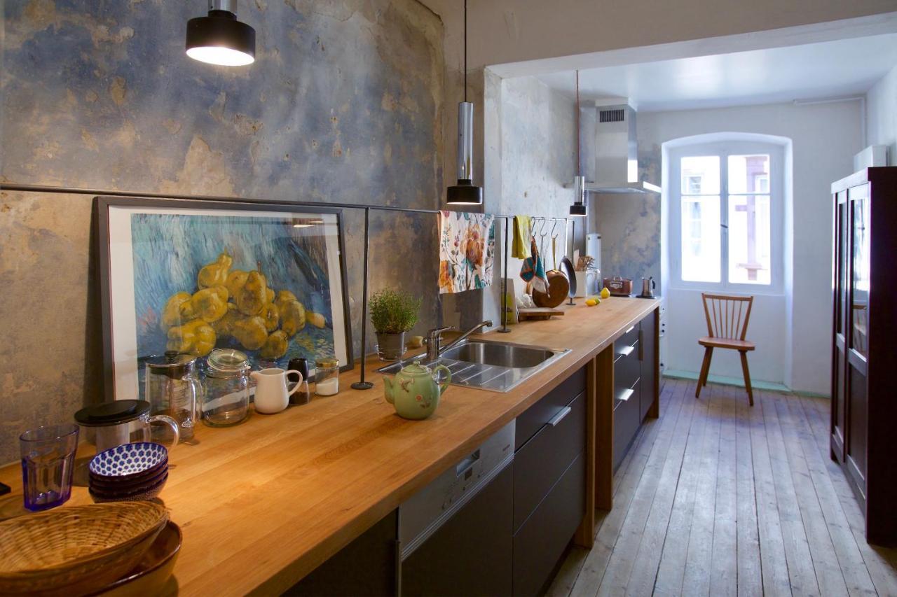 Boutique-Ferienwohnung Im Alten Weinhaus Moser 그런스타트 외부 사진